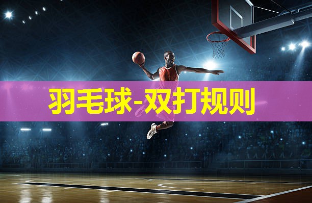 羽毛球-双打规则