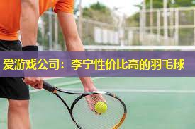 爱游戏公司：李宁性价比高的羽毛球
