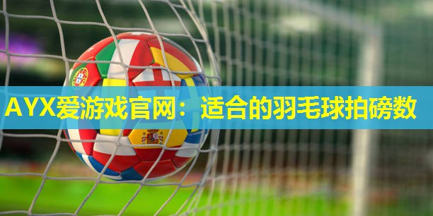 适合的羽毛球拍磅数 适合的羽毛球拍磅数