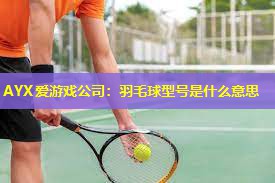 羽毛球型号是什么意思 羽毛球型号是什么意思