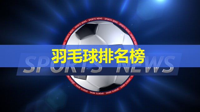 羽毛球排名榜
