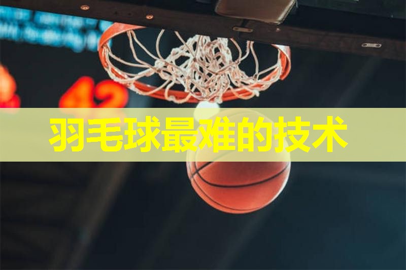 羽毛球最难的技术 羽毛球最难的技术